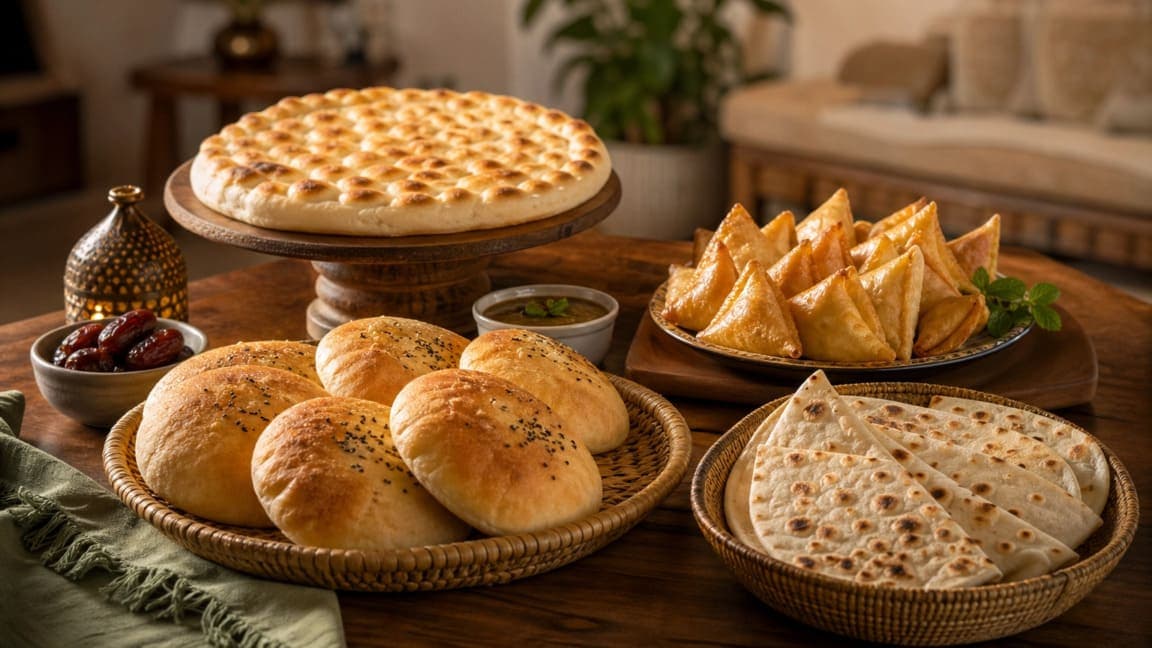 المخبوزات والخبز السعودي والمعجنات وطرق تحضيرها